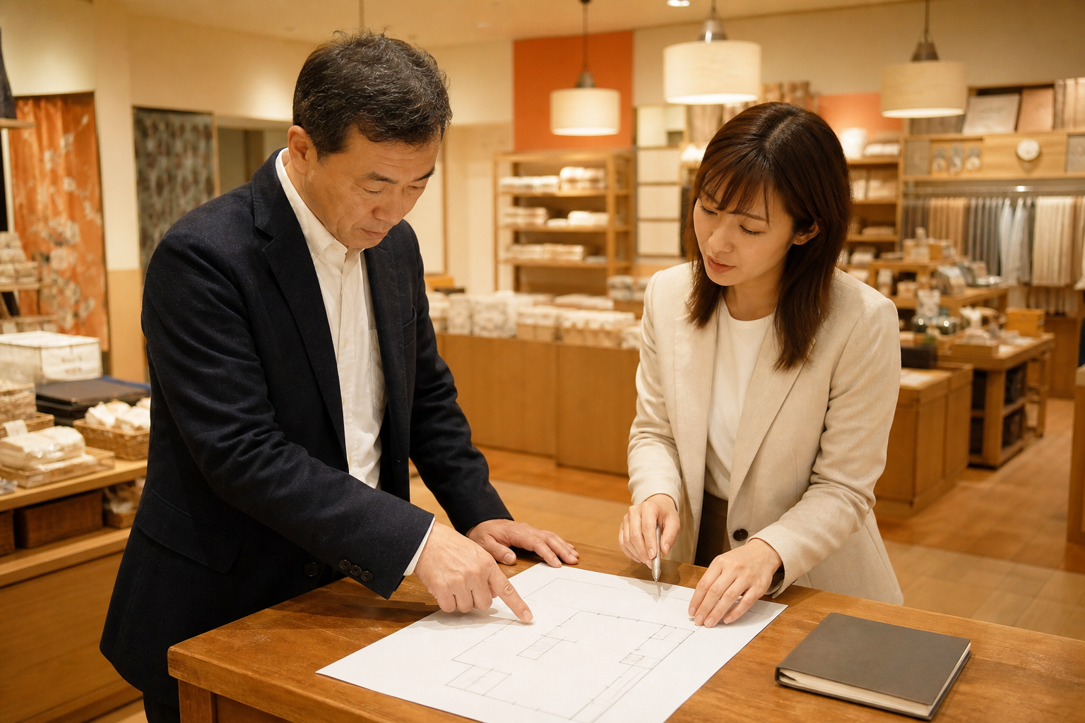 店舗での店長候補育成
